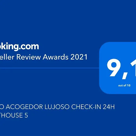 Atico Acogedor Lujoso Check-in 24h Penthouse 5 Planta 5 Apartment
