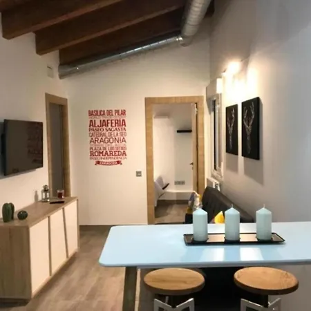 Atico Acogedor Lujoso Check-in 24h Penthouse 5 Planta 5 Appartement Zaragoza