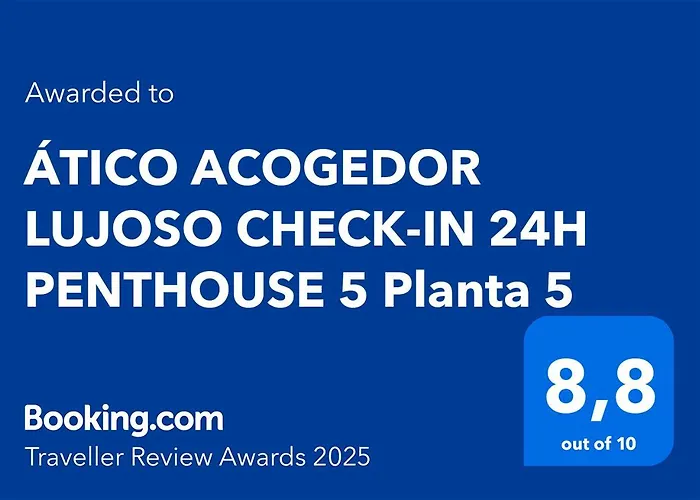 Atico Acogedor Lujoso Check-in 24h Penthouse 5 Planta 5